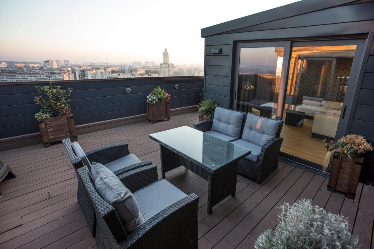 Penthouse Lux Apartment Beograd Bagian luar foto